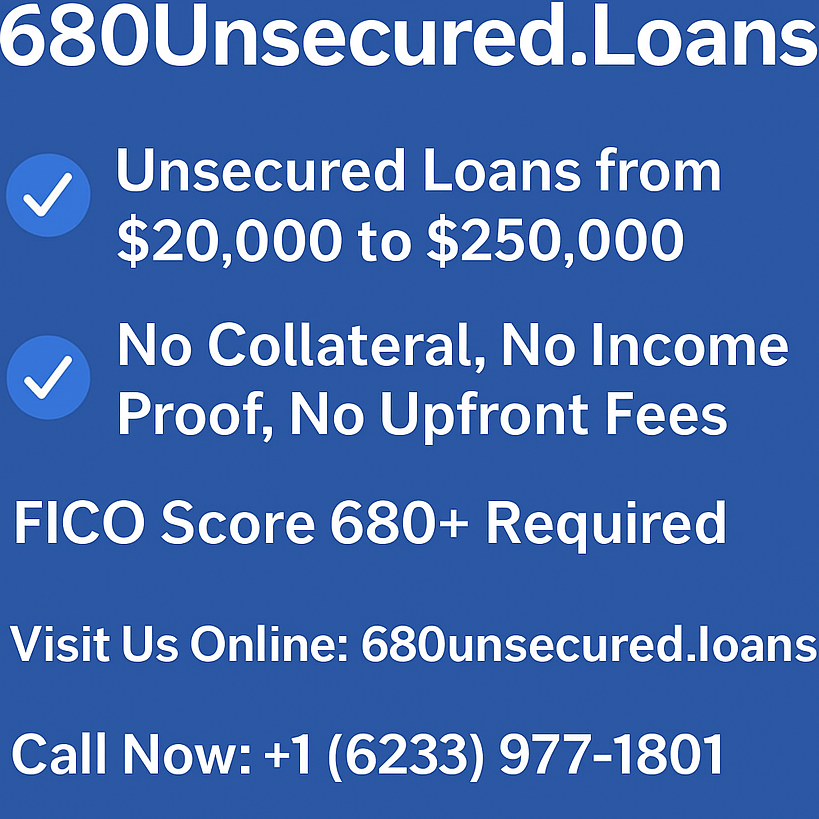 680unsecured Loans