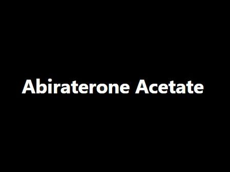 Abiraterone Acetate