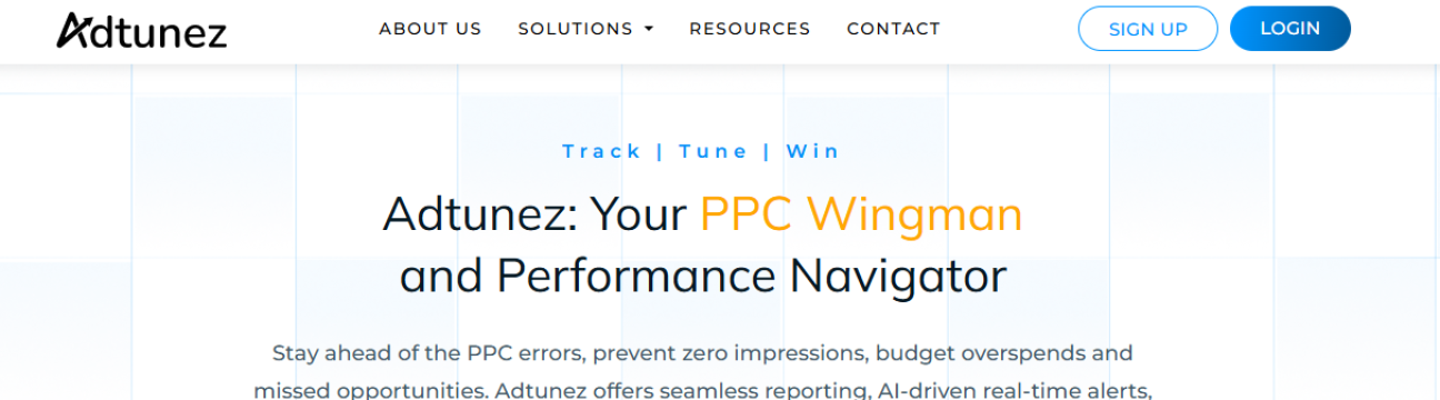 Adtunez PPC Management Platform