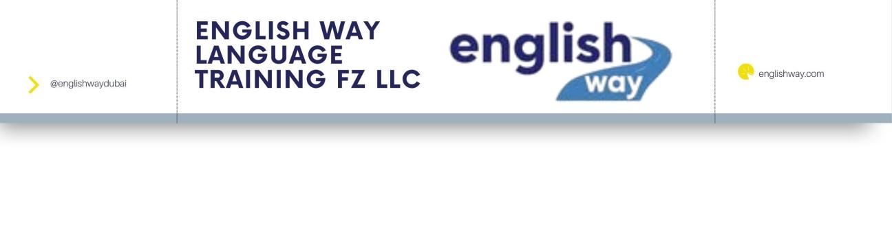 English Way Language Training FZ LLC