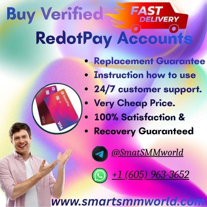 Buy Verified RedotPay Accounts