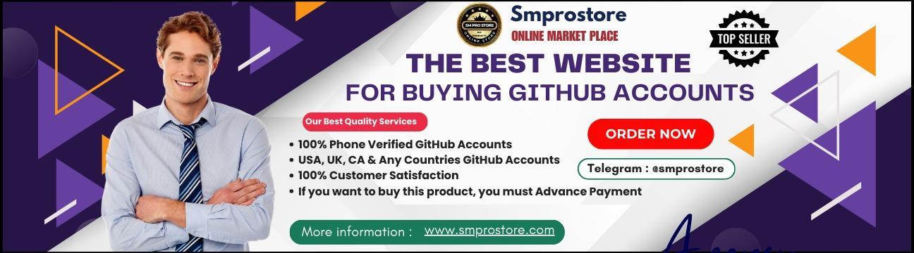 Buy GitHub  Accounts