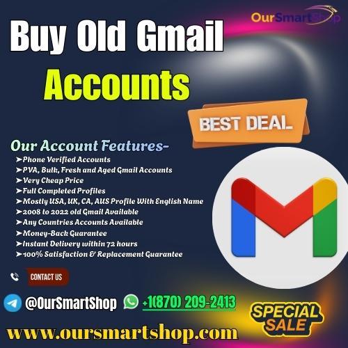 The Smart site to Buy Old Gmail Accounts