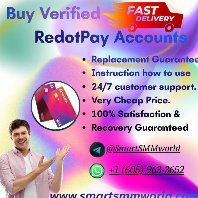 Buy Verified RedotPay Accounts